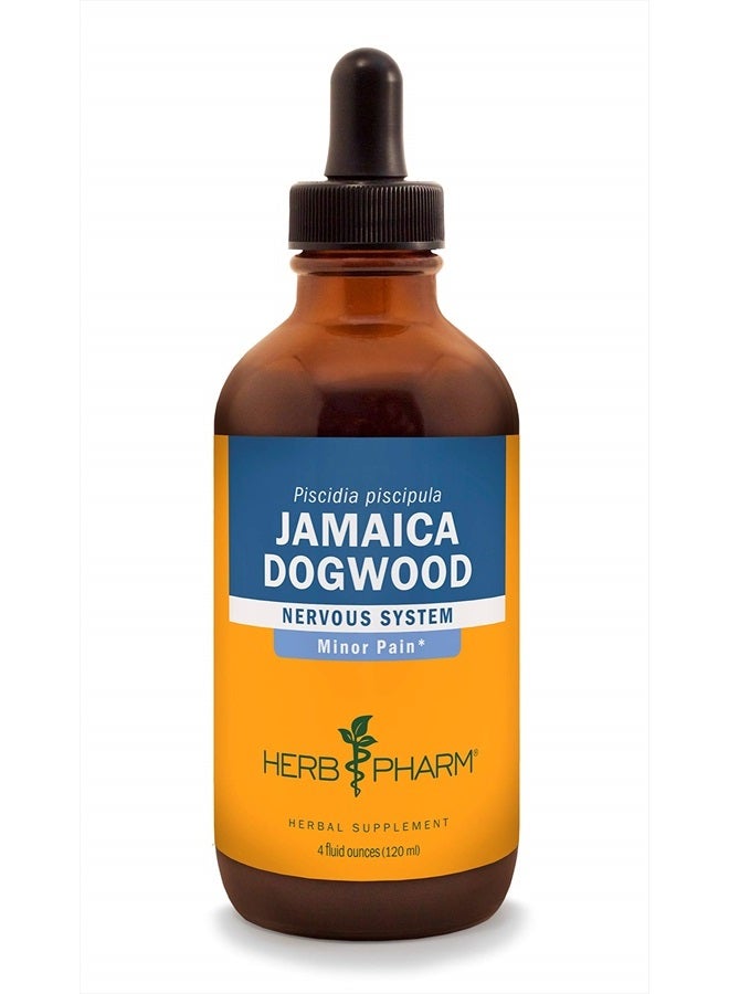 HERB PHARM Jamaica Dogwood Liquid Extract for Minor Pain - 4 Ounce - Image 1