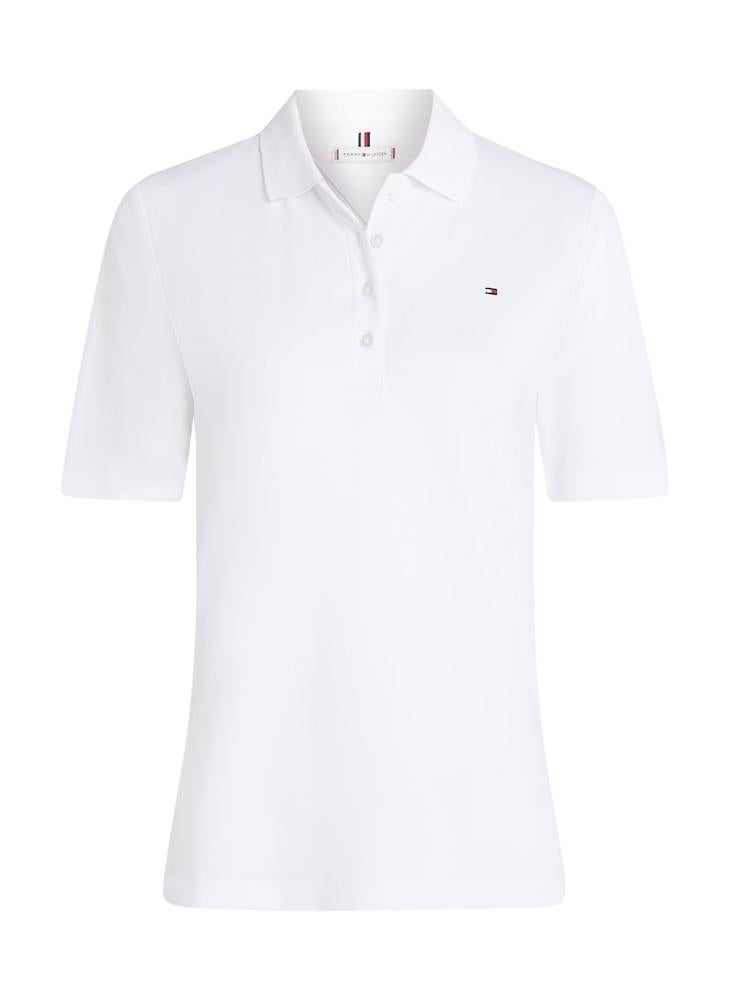 تومي هيلفيغر تيشيرت بولو مزين بشعار العلامة التجارية - Image 5