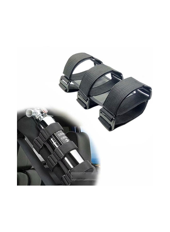 NIBEMINENT Extinguisher Auto Fixed Jeep Wrangler Adjustable Roll Bar Car Fire Holder - Image 5