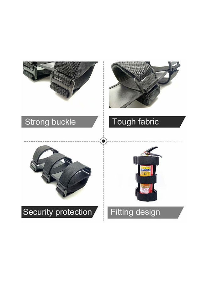 NIBEMINENT Extinguisher Auto Fixed Jeep Wrangler Adjustable Roll Bar Car Fire Holder - Image 4