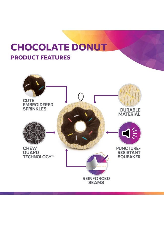 Tough 'N Fun Chocolate Donut Squeaky Plush Dog Toy, Chew Guard Technology  Brown, Large - pzsku/Z71016DDE031C9AC2CDF8Z/45/_/1726221244/1fabba3d-7920-4adb-a571-677c0d7d4d44