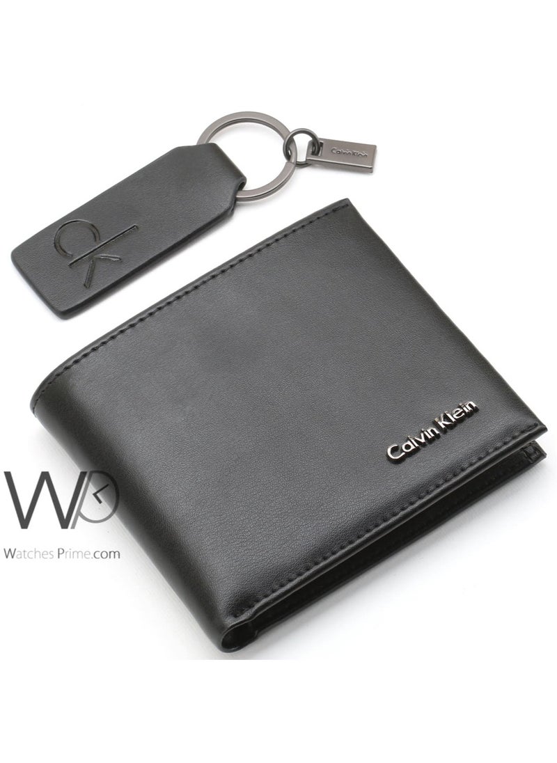 Calvin Klein Jeans - Calvin Klein Men's Wallet with Leather Keychain - Image 1