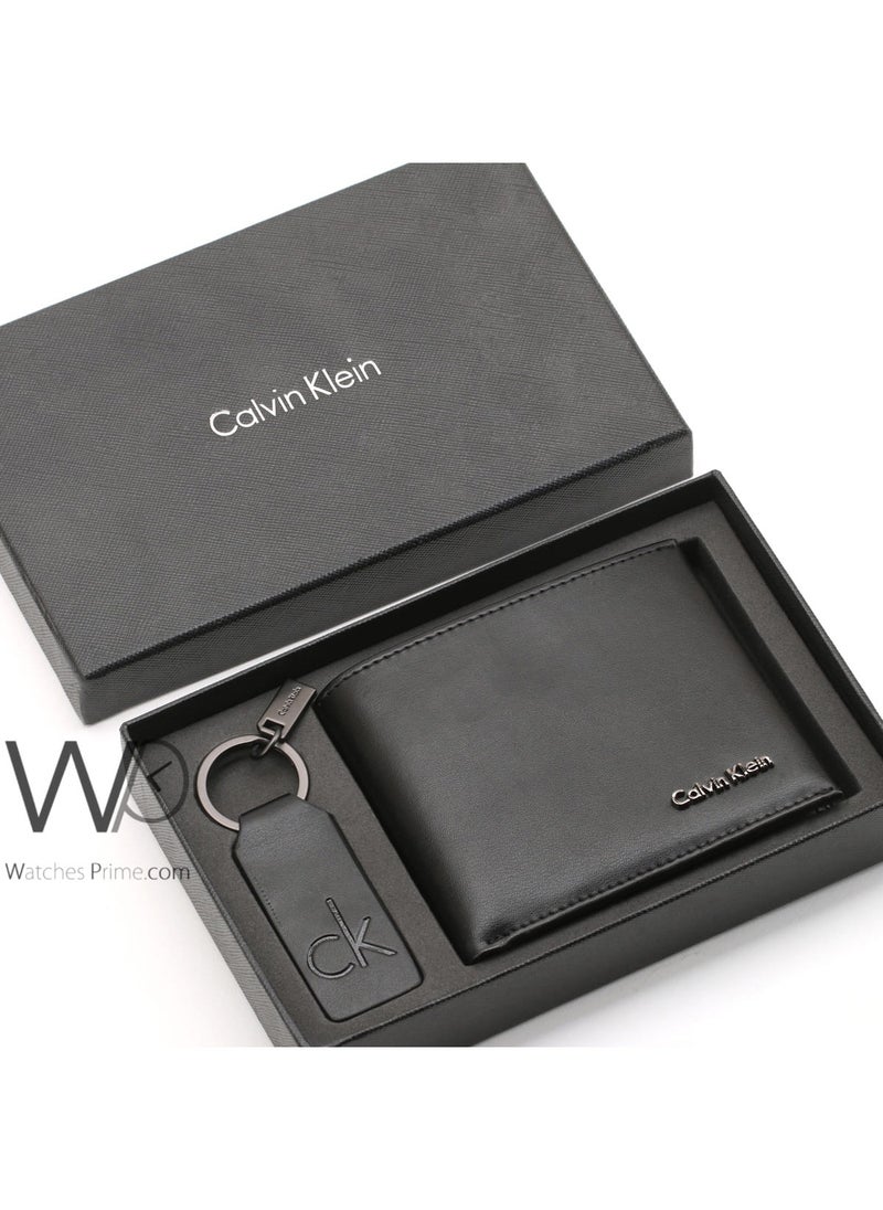 Calvin Klein Jeans - Calvin Klein Men's Wallet with Leather Keychain - Image 1