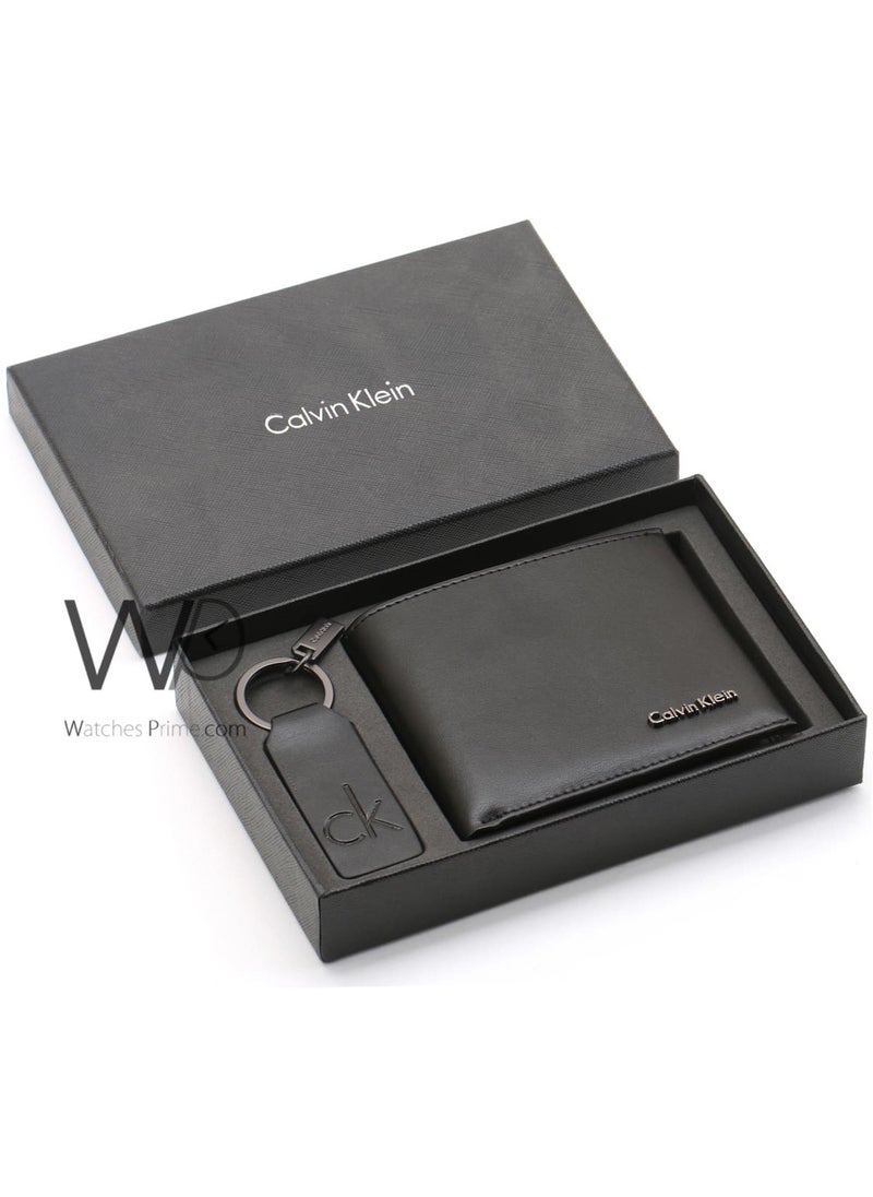 Calvin Klein Jeans - Calvin Klein Men's Wallet with Leather Keychain - Image 1
