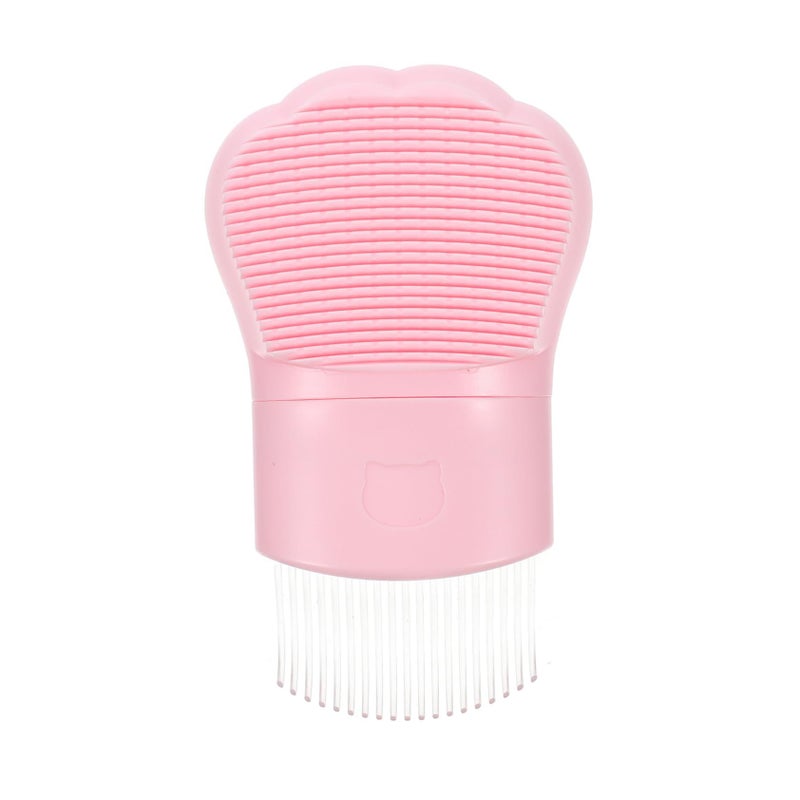 Supvox Pet Hair Remover Comb Detangling Rake for Cats Dogs Green - Image 2