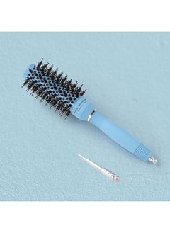 Kuber Industries Hair Brush | Bristles Brush | Hair Brush With Paddle | Sharp Hair Brush For Woman | Suitable For All Hair Types | Curling Round Brush | Tgx5232 | Ice Blue  - Image 2