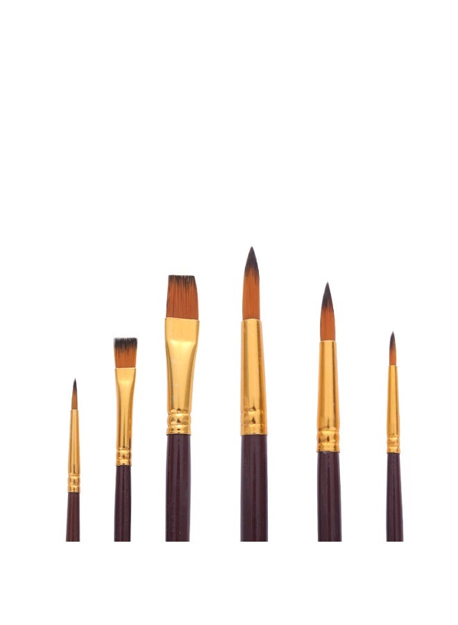 Keep Smiling 3PCS Professional Artist Brush Set for Oil, Acrylic & Watercolor - Image 2