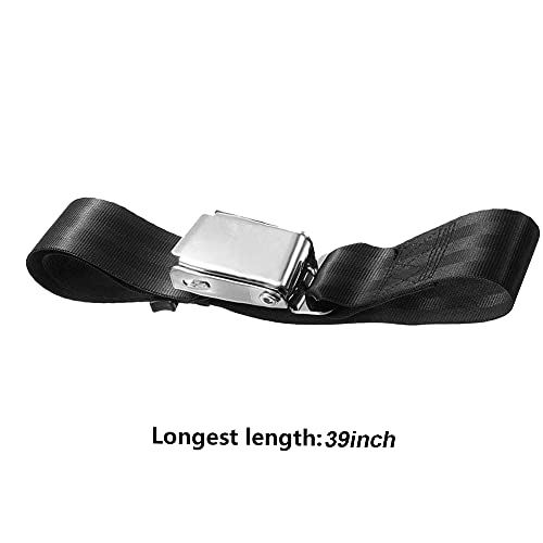 cutefly Adjustable 7-39" Airplane Seatbelt Extender - FITS All Airlines (not Southwest) - Image 4