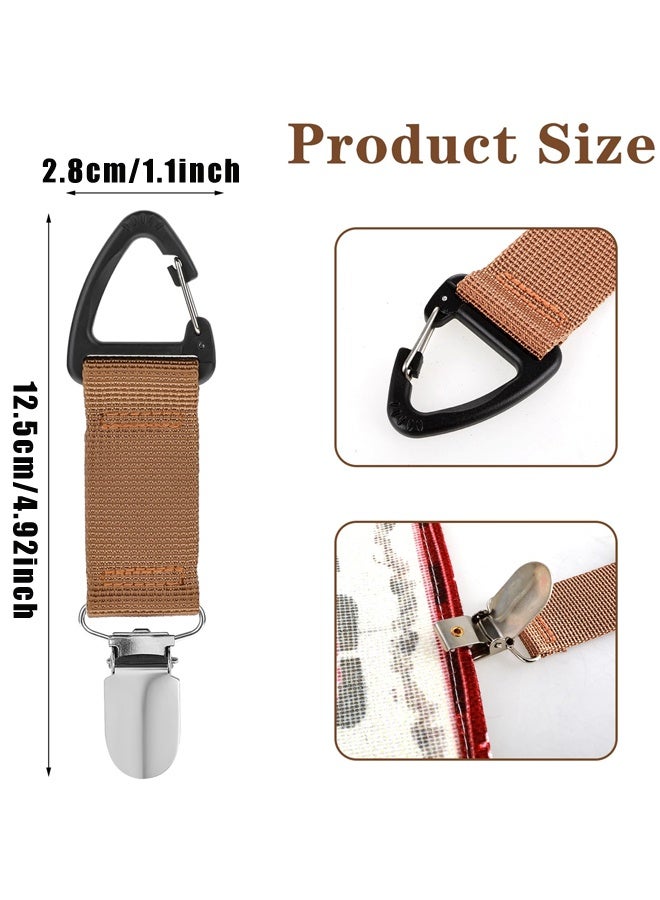 4PCS Elastic Hat Clip Holder for Bags Backpack Luggage - Image 2