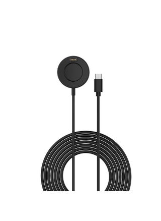 For Garmin Venu Sq Type-C / USB-C Interface Watch Charger With Data Function(Black) - pzsku/Z7101E0126ED779156217Z/45/_/1735016309/405cb77d-0048-4ff6-8dbc-388d7db8bd3a