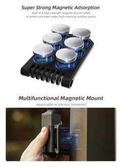 General The Omso Pocket 3 Magnetic Stand is compatible with the DJI Osmo Pocket 3 Magnetic Stand Base Angle Adjustable Multi-functional Desk Base Accessory  - Image 2