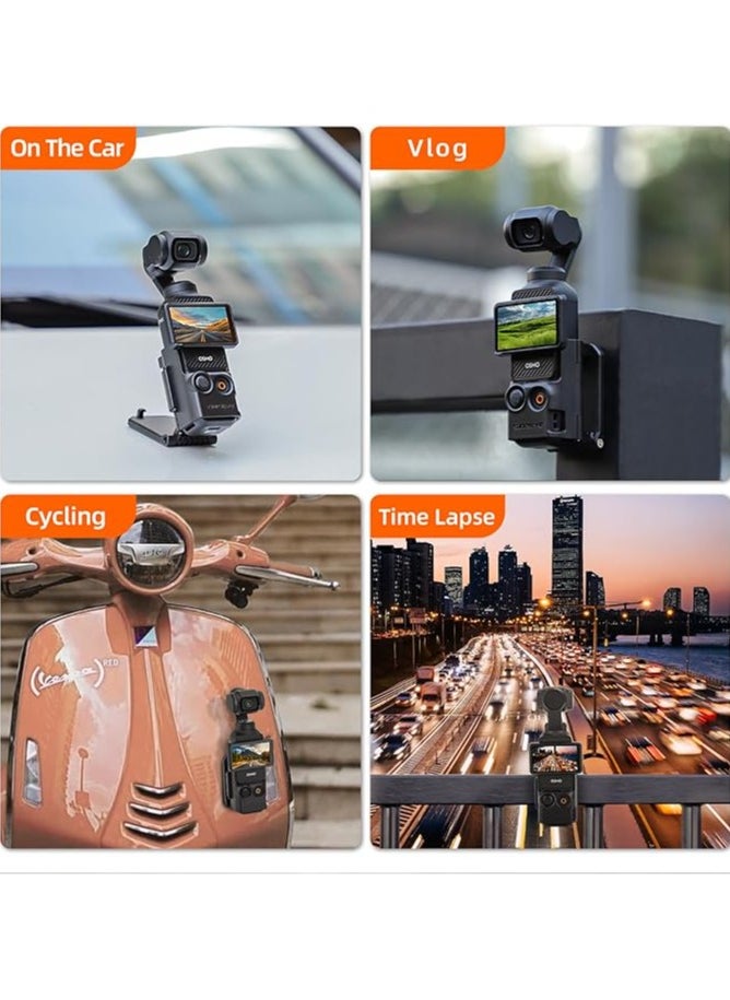 General - The Omso Pocket 3 Magnetic Stand is compatible with the DJI Osmo Pocket 3 Magnetic Stand Base Angle Adjustable Multi-functional Desk Base Accessory - Image 1