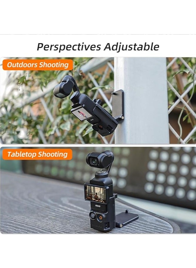 General - The Omso Pocket 3 Magnetic Stand is compatible with the DJI Osmo Pocket 3 Magnetic Stand Base Angle Adjustable Multi-functional Desk Base Accessory - Image 1
