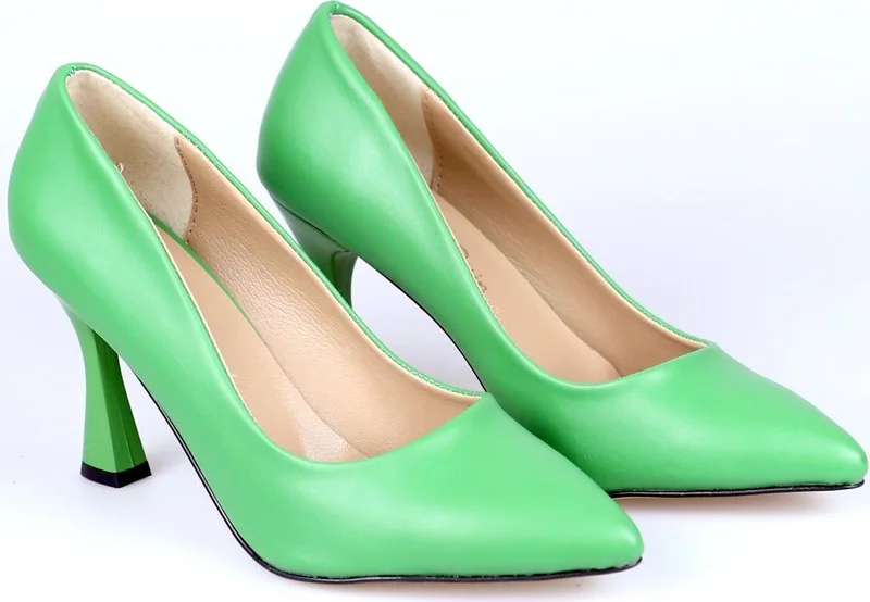 Pembe Potin Pink Potin Goblet Heel Women Stylish Classic Heel 001-2921-22Volume
