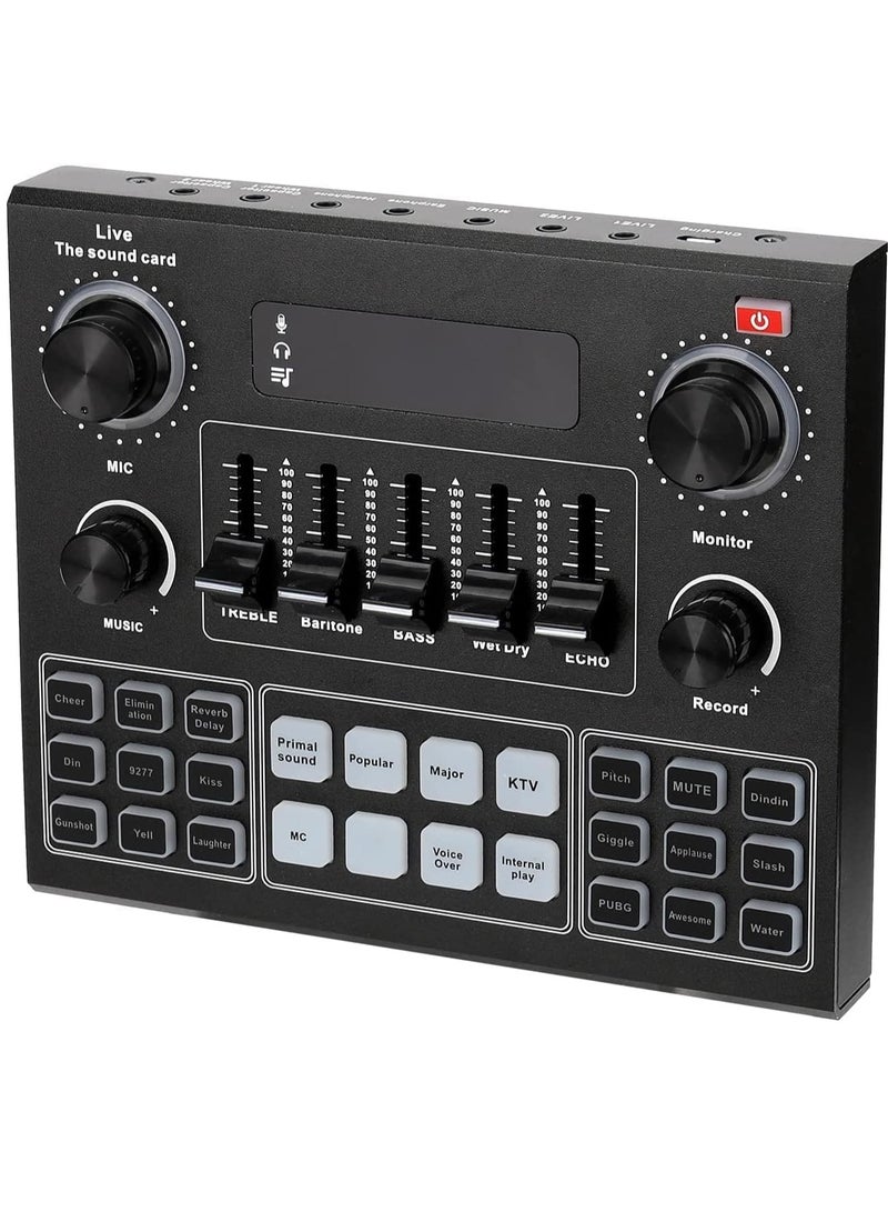 Gravity BM800 Condenser Microphone Set with V9 Sound Card ‚Äì Professional Audio Recording Kit - Image 3