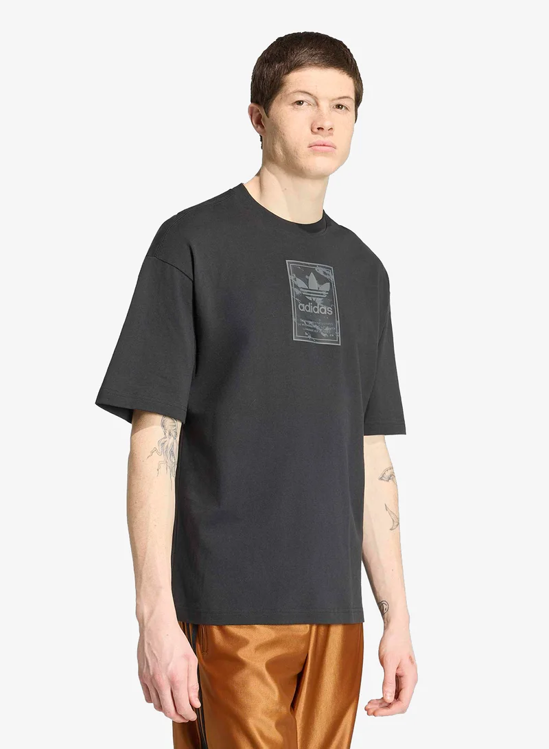 Adidas Originals Camo T-Shirt Tongue Label T-Shirt