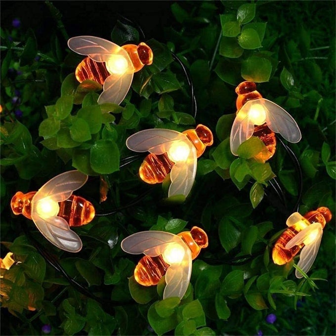 14 LED 3 METER FAIRY STRING LIGHTSPLUG IN STRING LIGHTS LIGHTS FOR CHRISTMASNEW YEARINDOOR OUTDOOR DECORATIONWARM WHITE HONEY BEE