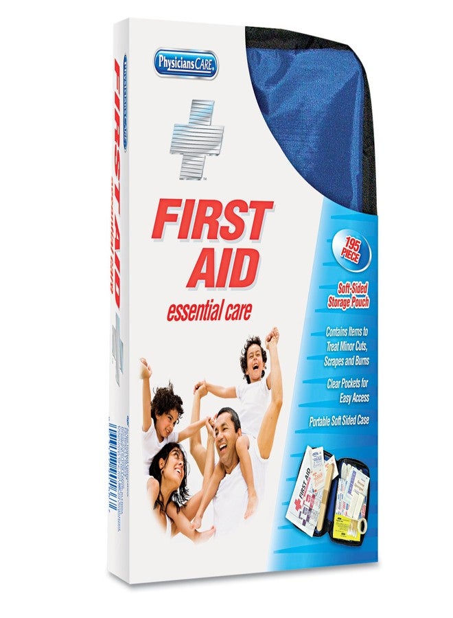 acme PhysiciansCare 90167 Soft-Sided First Aid Kit for up to 25 People, 195 Pieces/Kit