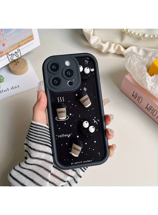 Case for iPhone14 Pro Max, Cartoon photo Style Phone Case, Slim Case Compatible with iPhone 14Pro Max, Anti-Scratch and Anti-Shock TPU, Stylish Phone Cover for Women and Girls - Image 3