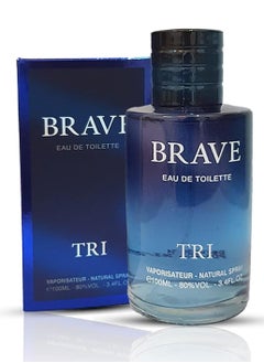 تي أر آي عطر بريف للرجال 100 مل او دى تواليت  - Image 1