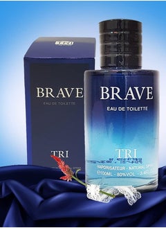 تي أر آي عطر بريف للرجال 100 مل او دى تواليت  - Image 2