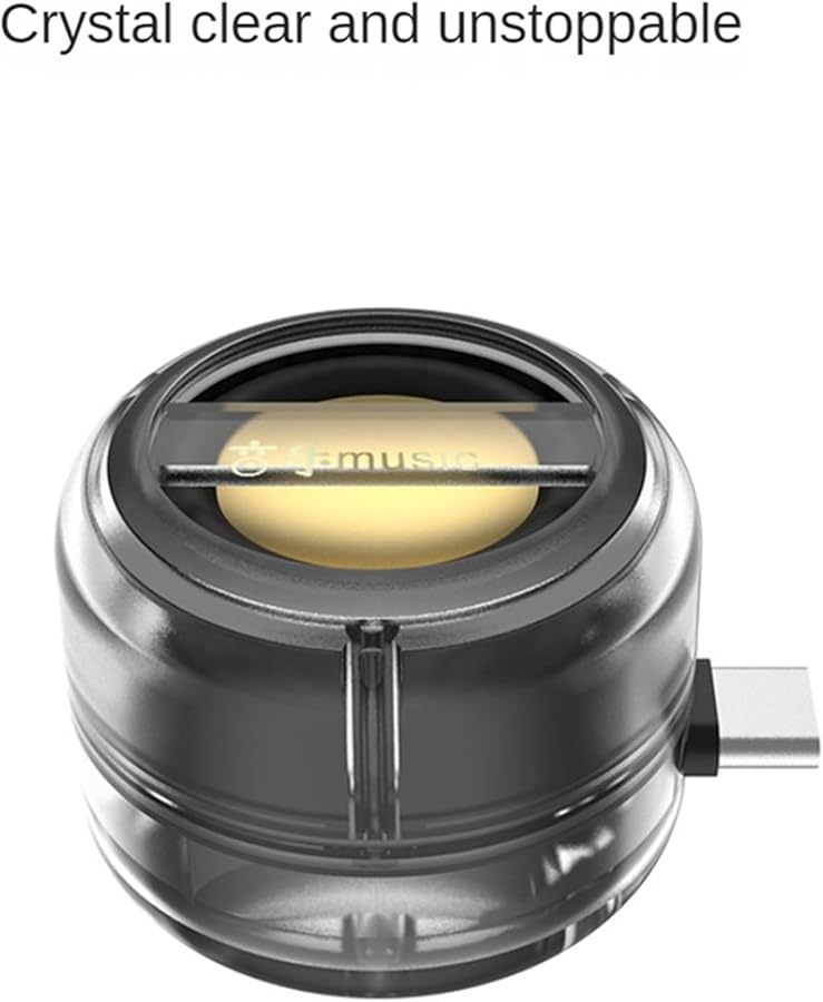 مكبر صوت صغير محمول من النوع C، صندوق صوت سلكي لتضخيم الصوت للهاتف المحمول للاستخدام المنزلي - Image 4