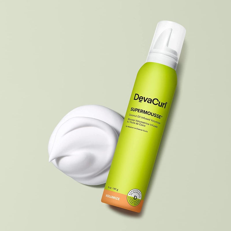 DevaCurl SuperMousse Non-Crunch Volumizer, Superfruits, 5 fl. oz - Image 2