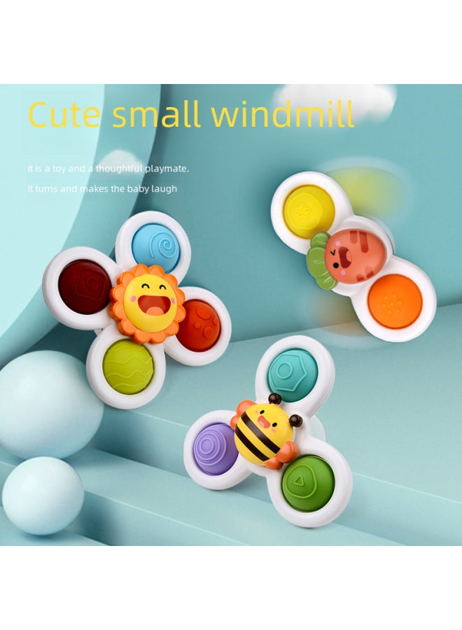 Sucker Pressing Tun Tun Le Top Toy Rodent Extermination Pioneer Hand-held Board Baby Pressing Exercise Board Finger Bubble Le-Color: Stereo Turns To Music-Frog Lotus Leaf 39.5g  - Image 2