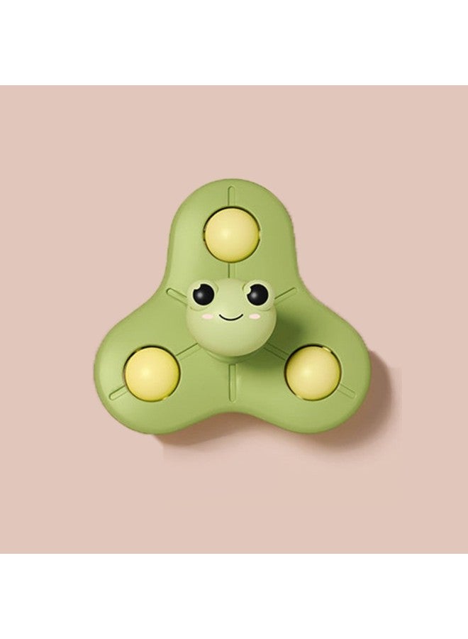Sucker Pressing Tun Tun Le Top Toy Rodent Extermination Pioneer Hand-held Board Baby Pressing Exercise Board Finger Bubble Le-Color: Stereo Turns To Music-Frog Lotus Leaf 39.5g  - Image 1
