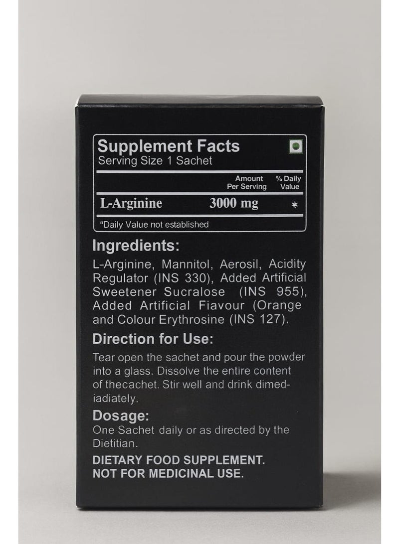 Sun Nutrition L-Arginine 3000mg - Sachets - Image 3