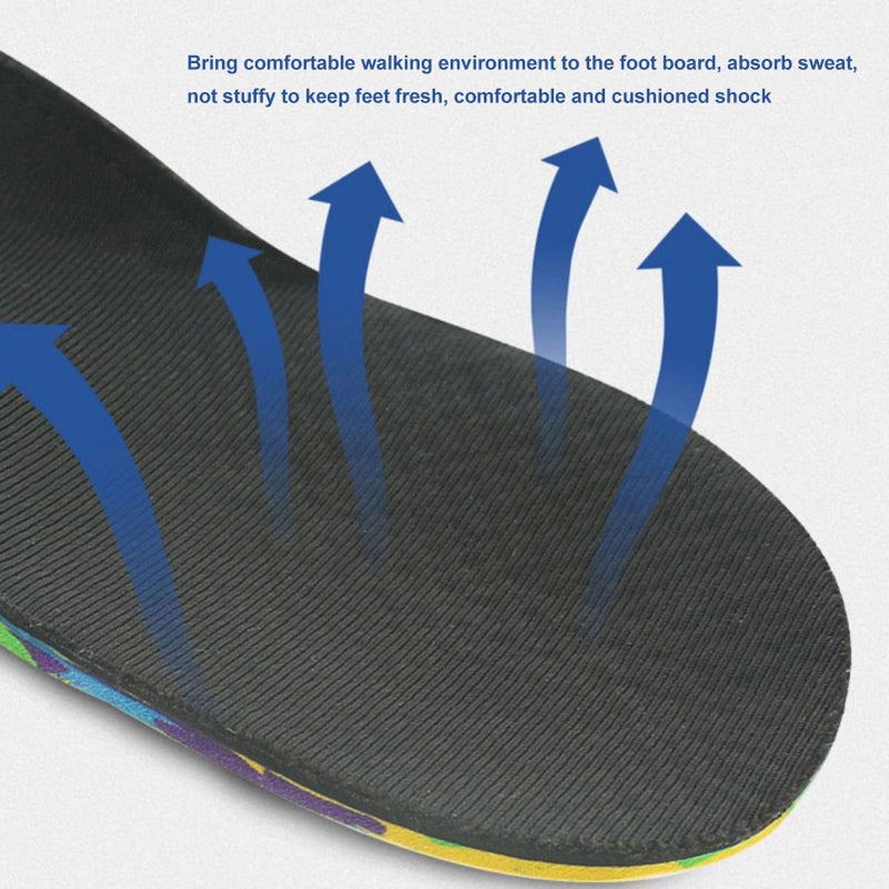Plantar Fasciitis Orthotic Insoles Arch Support For Flat Feet High Arch Pain Relief Kids 29 Size - Image 4