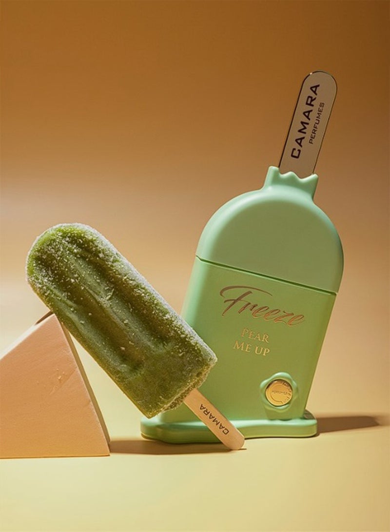Camara Freeze Pear Me Up by Camara Perfumes EDP 90ml | Fruity Gourmand Perfume for Women & Men | Long Lasting Sweet Pear & Vanilla Fragrance - Image 4