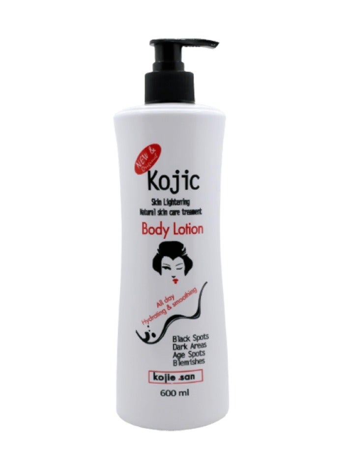 Kojic Gold Body Lightening and Whitening Lotion 600ml