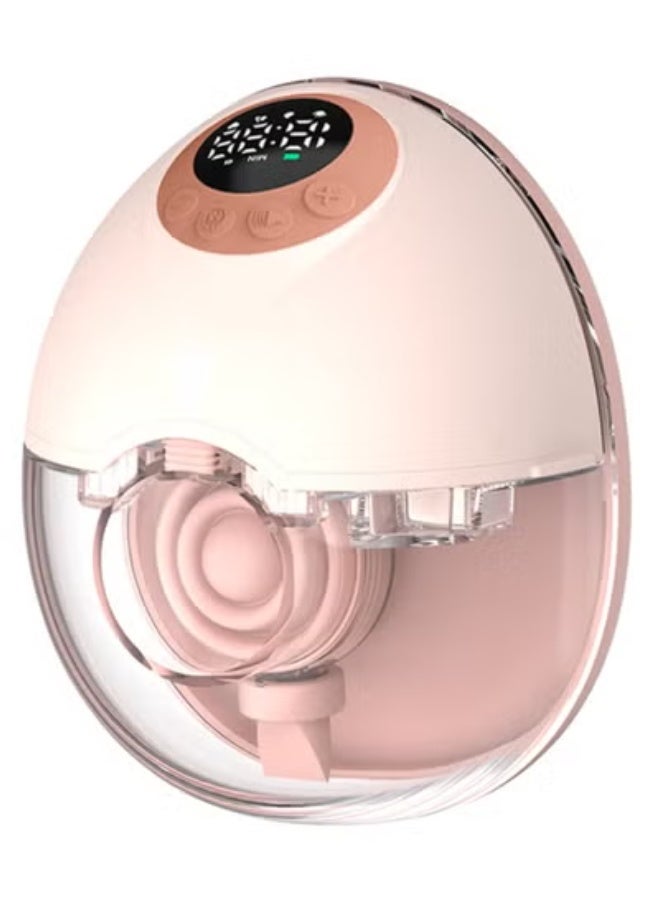 CHUNHUA Wearable Electric Breast Pump – Hands-Free, Voice Broadcast, 4 Modes & 12 Levels, Low Noise, Smart LED Display - Image 1