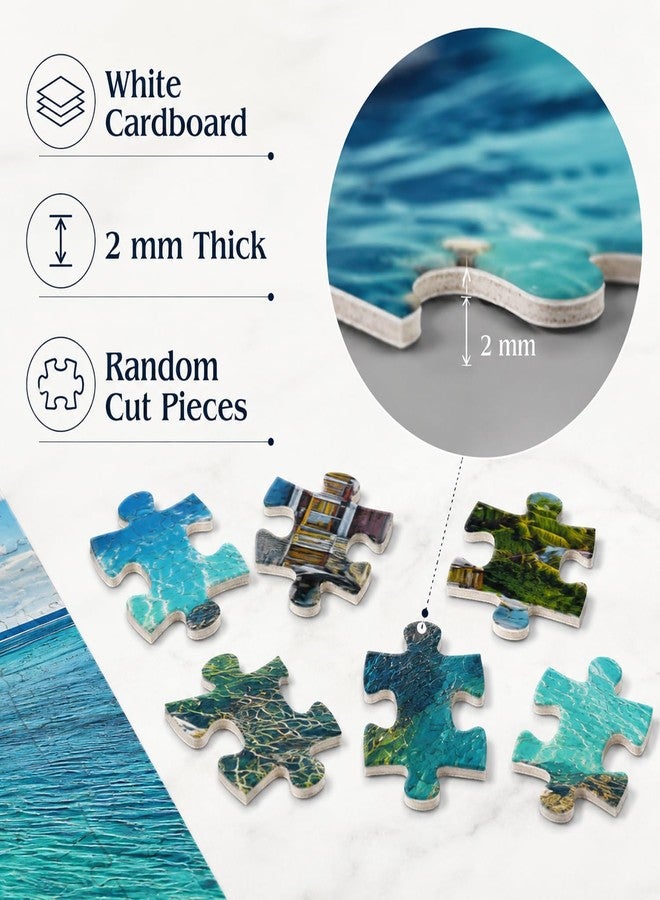 Yunlus Jigsaw Puzzles for Adults 1000 Pieces Impossible Hard Difficult Challenging Puzzles for Adults 1000pc Puzzles Summer Breeze Jigsaw Puzzle 1000 Pieces 28 x 20 inch - Image 5