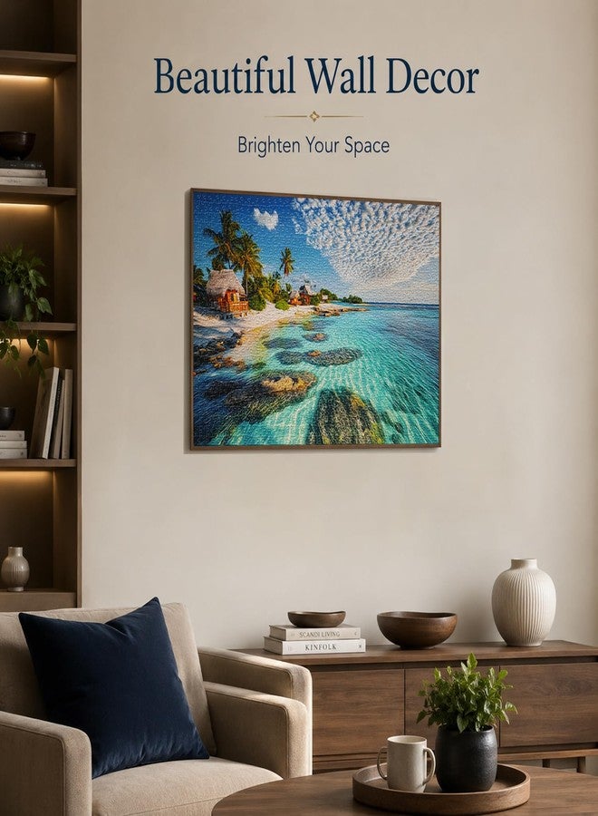 Yunlus Jigsaw Puzzles for Adults 1000 Pieces Impossible Hard Difficult Challenging Puzzles for Adults 1000pc Puzzles Summer Breeze Jigsaw Puzzle 1000 Pieces 28 x 20 inch - Image 4
