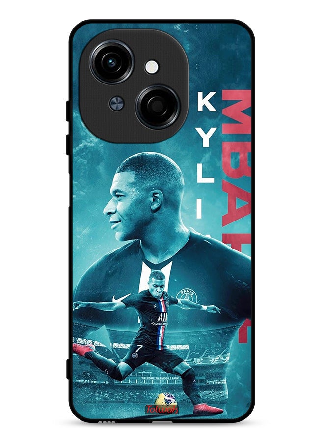 Tolwak Tecno Spark Go 1S 4G Protective Case Cover Mbappe Poster - Image 1
