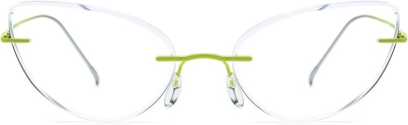 FONEX Titanium Glasses Frame,Rimless Frameless Optical Eyewear Eyeglasses for Men and Women F85634 - Image 5