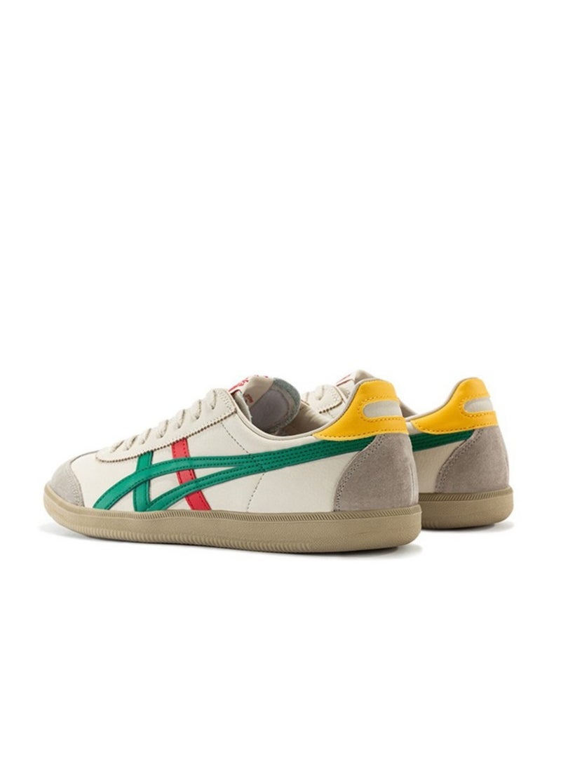 Onitsuka Tiger - Tokuten Casual Colorblock Sneakers Beige/Green/Red - Image 1