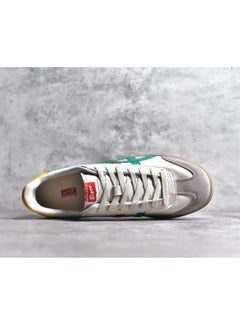 Onitsuka Tiger Tokuten أحذية رياضية كاجوال بيج/أخضر/أحمر  - Image 4