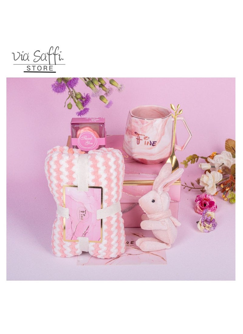 Via Saffi Gifts Basket for Women,Birthday Gifts for Women,Spa Gift Set for Women Mom Sister Girls Ladies  - Image 3