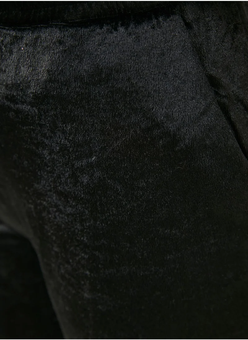 trendyol Pocket Detail Ribbed Pants