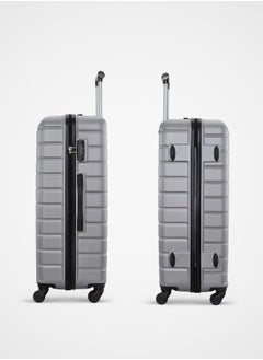 PARAJOHN Beta Hardside Spinner Large Checked In Luggage Trolley 28 Inch Silver  - Image 3