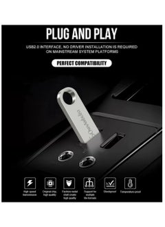 Generic SomnAmbulist 32GB Flash Drive for storing data, videos, and photos, USB storage memory with a capacity of 32 gigabytes, portable storage disk, USB flash drive, compatible with many computers, 32GB U  - Image 3