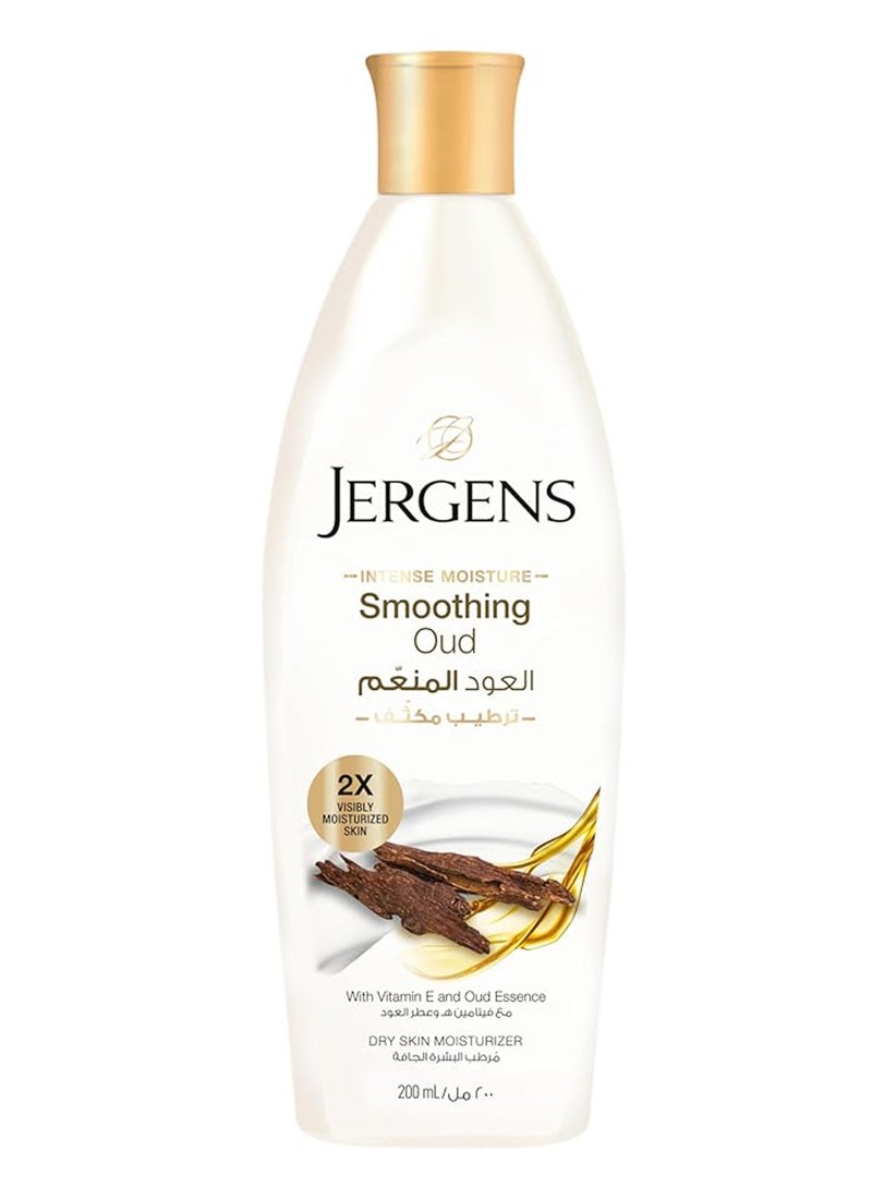 Jergens مرطب البشرة الجافة بخلاصة العود - Image 1
