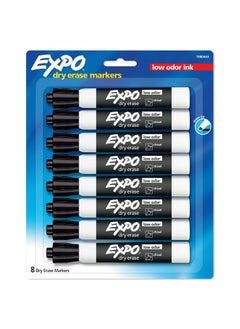 Low-Odor Dry Erase Markers, Chisel Tip, Black, 8-Count - pzsku/Z7103490D486B82A8C6C8Z/45/_/1735214533/4351ac32-524f-400f-8683-cbbc4c832ff5