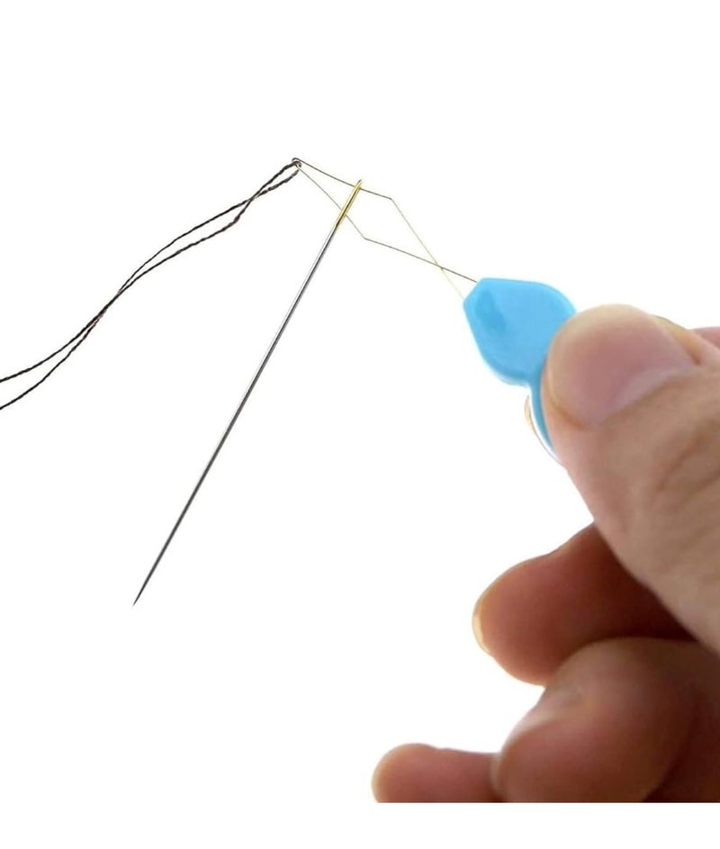 Thread And Work 4pcs Needle Threader Automatic Needle Recognizer with Hook Threading Household Helpful Elderly Sewing Needle Arts Sewing Tool Tailoring Accessories Sewing Tools 4 Pcs Multicolore - Image 2