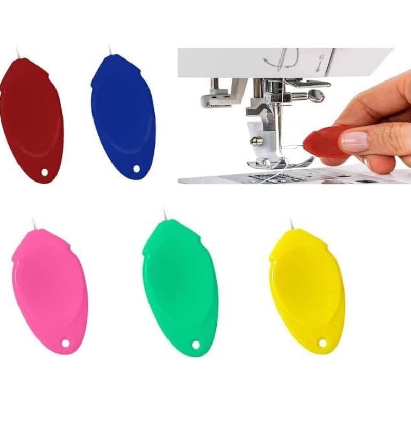 Thread And Work 4pcs Needle Threader Automatic Needle Recognizer with Hook Threading Household Helpful Elderly Sewing Needle Arts Sewing Tool Tailoring Accessories Sewing Tools 4 Pcs Multicolore - Image 5
