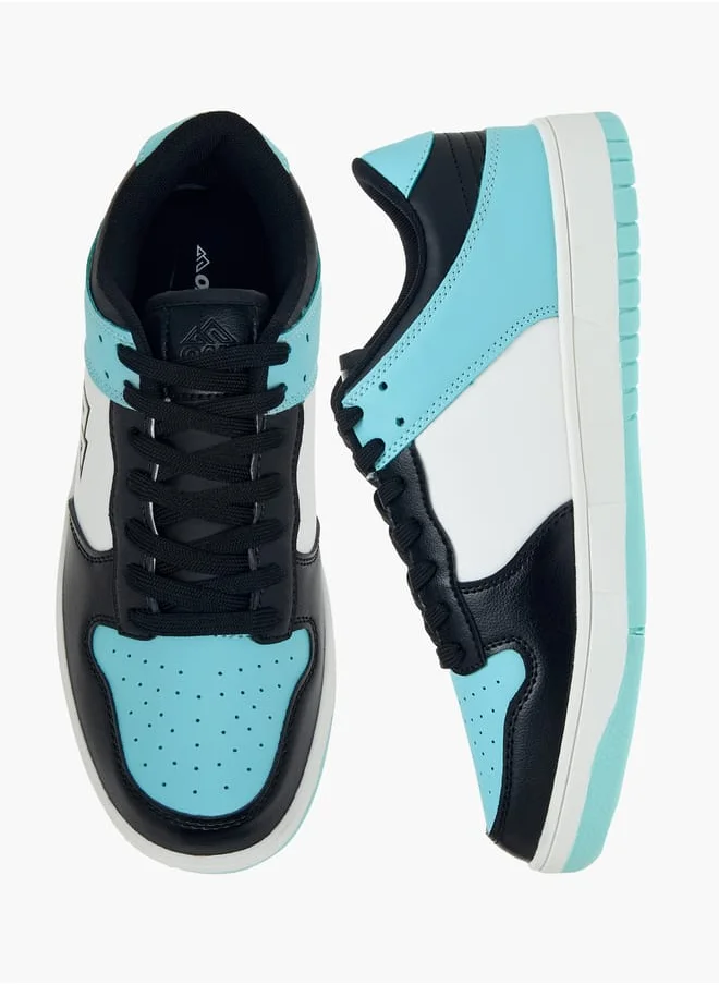 شو اكسبرس Womens Textured Lace-Up Sneakers