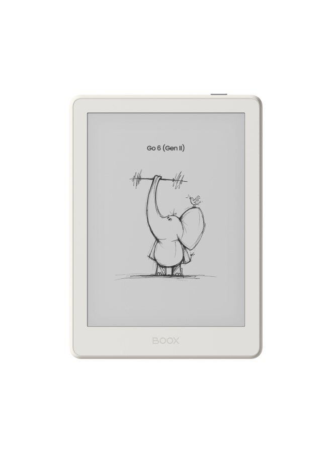 BOOX GO 6 Gen II - Shell/ White - Image 1